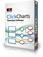 ClickChartsフローチャート作成ソフトを無料ダウンロード